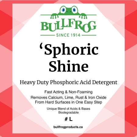 'Sphoric Shine front label image